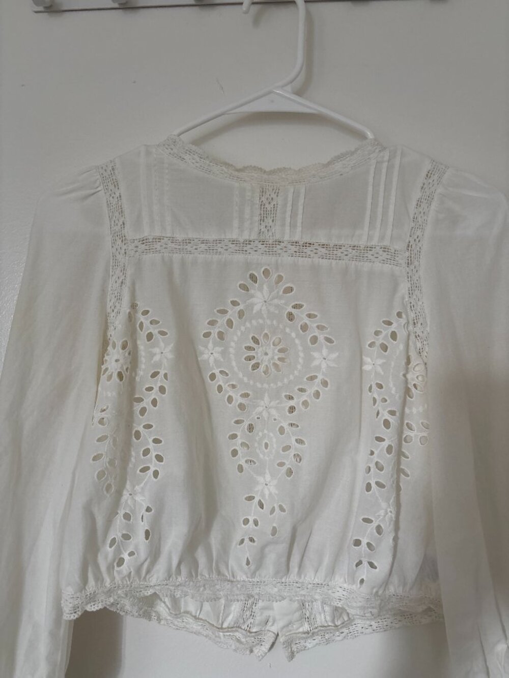 Sezane Enea Blouse Ecru 34 - Picture 12 of 12
